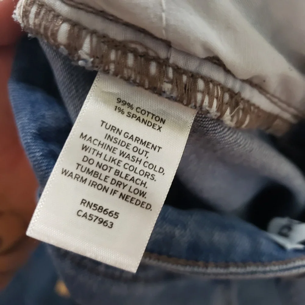 Abound Jeans Women 30 Blue Medium Wash‎ High Rise Button Fly Mom Jeans Denim